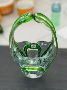 Crystal Murano Style Chinese Green