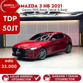 [ LOW KM 35RB ] MAZDA 3 HATCHBACK SKYACTIV AT 2021