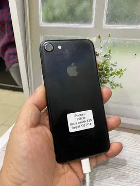 Iphone 7 256Gb imei regist aman seumur hidup