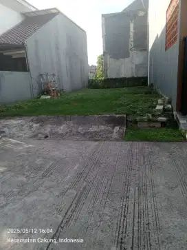 Tanah Luas 119m2 Cluster jaginegara indah, jakarta timur