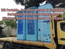 Toilet Portable, Toilet Fiberglas, wc Portable Murah Stok Banyak