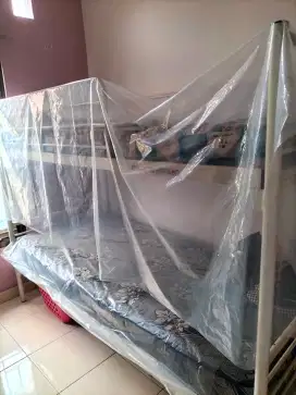 Ranjang Tingkat, Springbeda, Kasur Busa