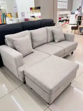 SOFA L BAHAN KAIN 3JT AN