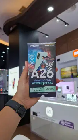 FREE ADAPTOR ORI 25W! SAMSUNG A26 5G 8/256 GARANSI RESMI SEIN BISA COD