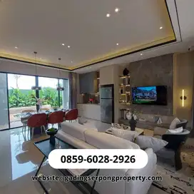 Citra Garden Serpong Gavius Rumah dekat Stasiun Mobilitas tinggi INTER