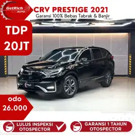 LOW KM 25RB , HONDA CRV TURBO PRESTIGE SENSING 2021