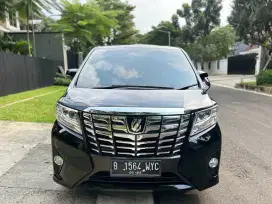 Low Km !!! Alphard X At 2017 Hitam