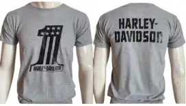 Kaos harley davidson one dan yellow