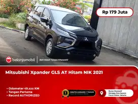 Mitsubishi Xpander GLS AT Hitam NIK 2021/2022