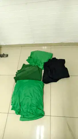 Kain Green Screen masih bagus - Harga utk satuan