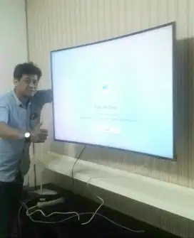 pemasangan & jual bracket utk gantungan tv led lcd di tembok kuat aman