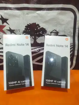 Redmi Note 14 New Ram 8/128 Garansi Resmi 100% Original