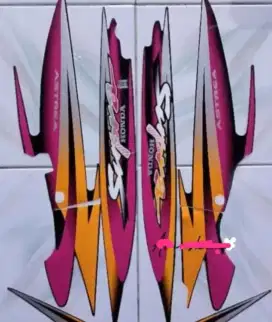 Striping stiker supra pink