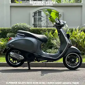 Piaggio Vespa Sprint 150 IGET ABS LED Th 2019 Warna Abu Doff