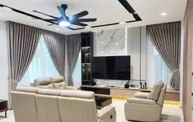 Menjual Gorden Blackout Sekat Klinik Hordeng Pintu Gordyn Vitrase