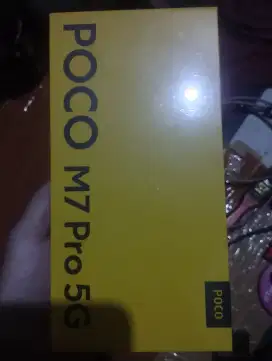POCO M7 Pro 5G Green New Baru Segel Dus Ex Hadiah RAM 8GB/256GB