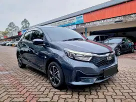 MULUSS KM 4RB!! HONDA NEW BRIO 1.2 E MATIC 2023 FACELIFT ABU-ABU