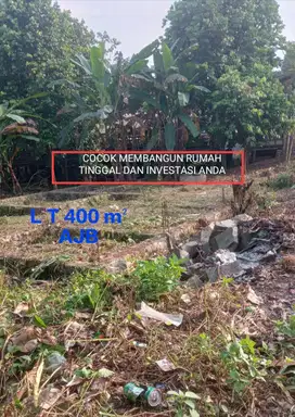 Tanah murah dan strategis di pengasingan gunung Sindur Bogor