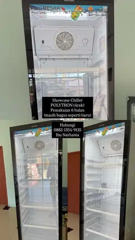 DIJUAL SHOWCASE CHILLER