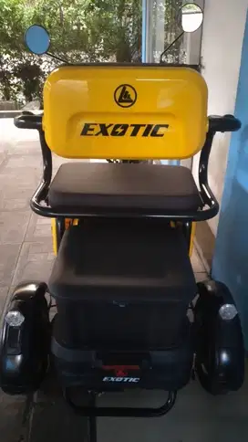 Motor listrik roda tiga