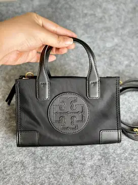 Tory burch ella mini tote sling bag