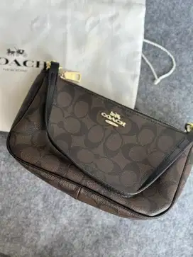 Coach mini mahogany shoulder bag