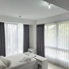 Pesan Gorden Blackout Sekat Klinik Hordeng Pintu Gordyn Vitrase