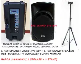1 speaker 1stand