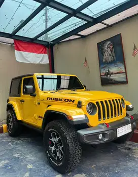 Jeep JL rubicon 2021 kuning km 4rb
