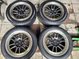 Velg Cosmis R17 paket ban bisa innova terios rush camry civic xpander