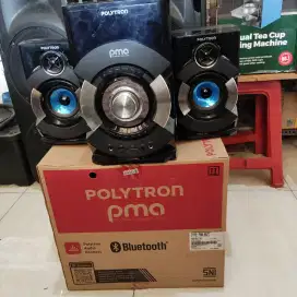Speaker Multimedia POLYTRON PMA 9527 Bluetooth Radio USB Mik karaoke
