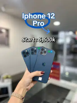 PROMO CASHBACK IPHONE 12 PRO EX INTER FULLSET GARANSI 2 MINGGU