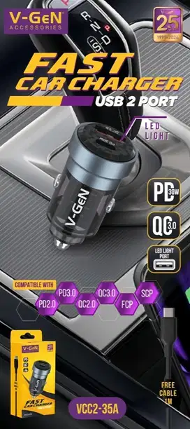 car charger vgen