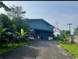 Gudang Tigaraksa Cikupa luas tanah 2.570m, akses kontainer