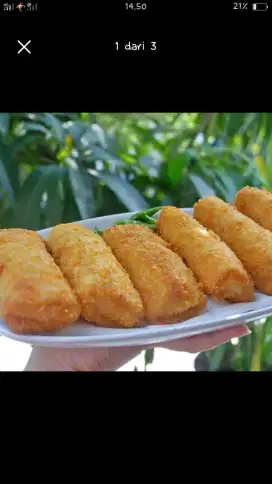 Risoles isi sayur dan beef mayo