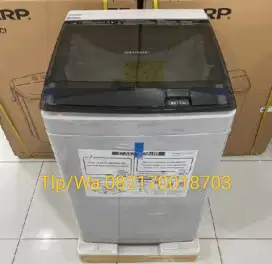 PROMO MESIN CUCI OTOMATIS SHARP 7KG ESM7000PGG BARU SEGEL PABRIK