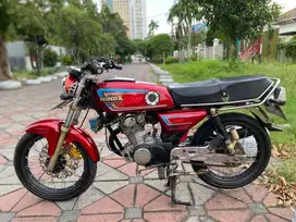 Honda gl100 gl 100 modif acg stater basic cb100