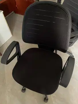 Kursi informa kantor jaring hidrolik hitam london office chair