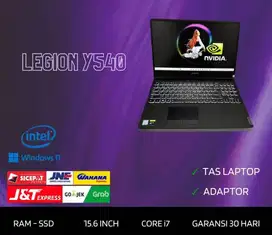 Laptop Gaming Lenovo Legion Y540 Core i7-9750H Ram 16GB Ssd 256GB D-RC