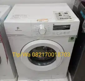 PROMO MESIN CUCI FRONT LOADING POLYTRON 7KG PFL7051 BARU SEGEL PABRIK