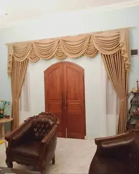 Menjual Tirai Gorden Jendela Gordyn Mewah Hordeng Model Terbaru Murah