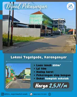TANAH DEKAT KOMPLEK SEKOLAH