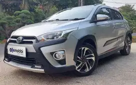 TDP 9,JT Toyota Yaris 1.5 S Bensin-MT Silver 2017