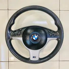 Setir BMW E46 Msport Multifunction Trim Silver