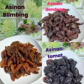 Jual asinan tomat,dondong,belimbing