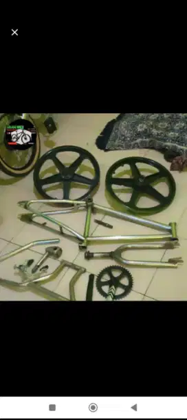 Part SEPEDA BmX model Hutch