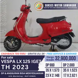 VESPA LX 125 IGET TH 2023 READY DP MULAI 900K