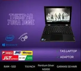 Laptop Lenovo Thinkpad Yoga 300e intel N5000 Ram 4GB Ssd 128GB TS D-RC