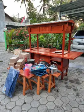 JUAL GEROBAK ANGKRINGAN GRATIS ONGKIR COD SEMARANG -001