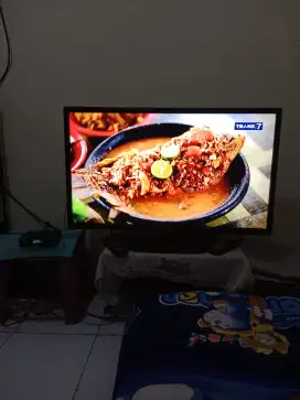 Tv LG led 32 inchi normal lengkap